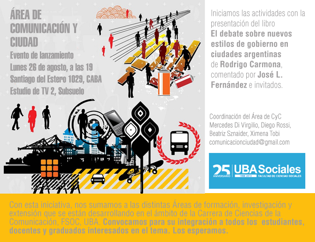 flyer lanzamiento comunicacion y salud